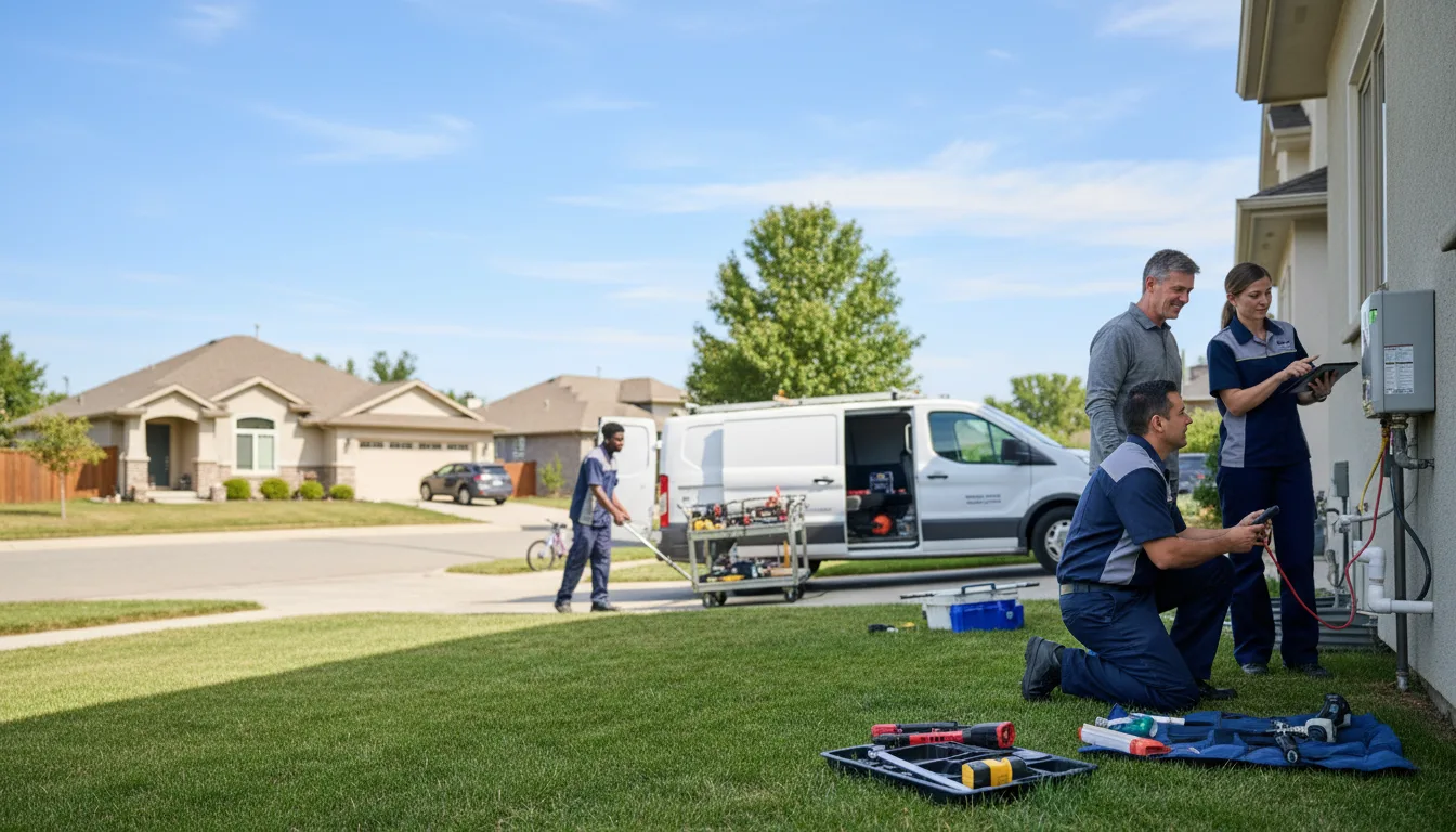 Tankless water heater service in Elrosa, MN